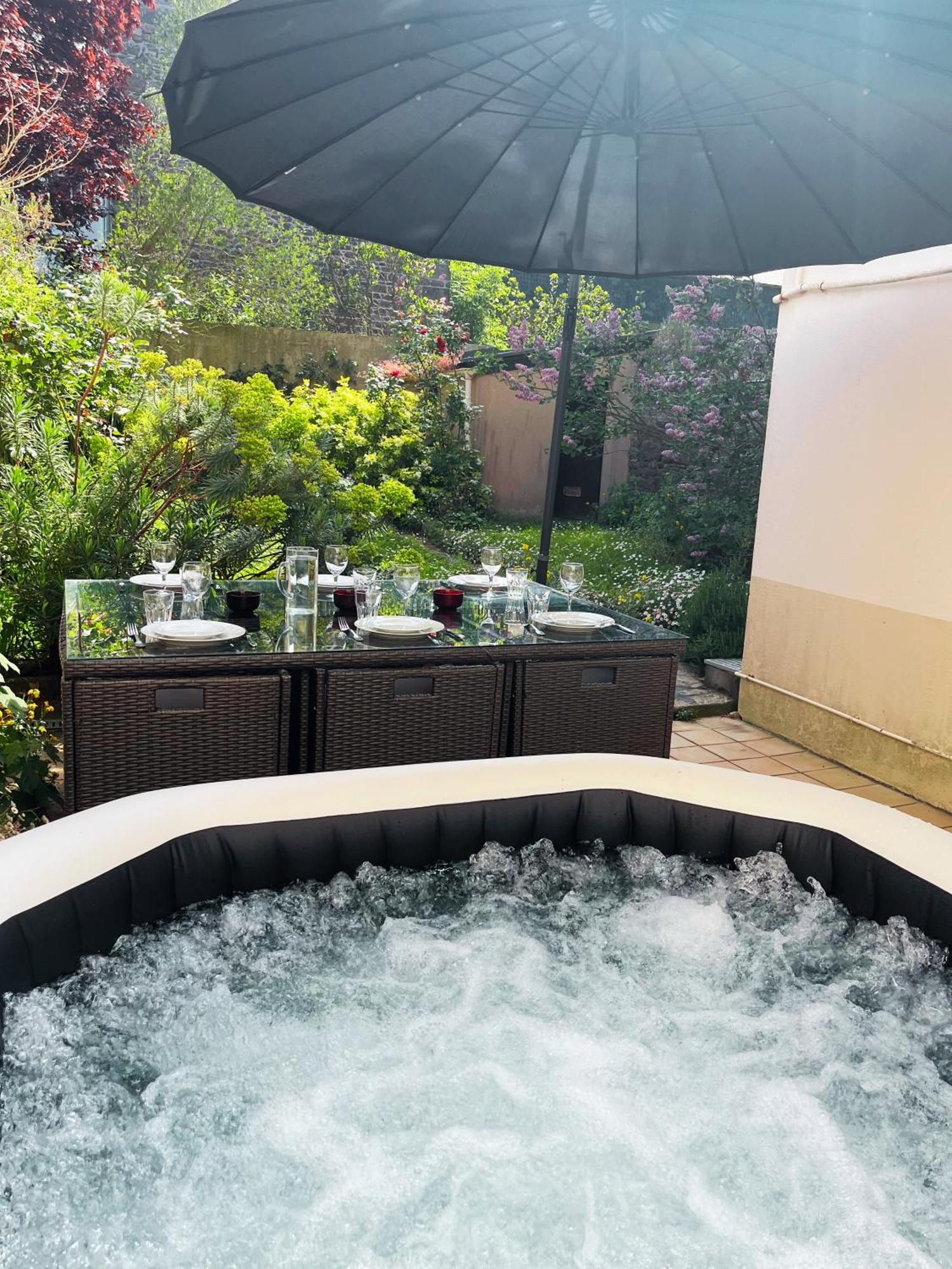 Ideal - Plage, Jardin & Jacuzzi, Proche Plage Et Thalasso - 1 A 6 Personnes Сен-Мало Экстерьер фото